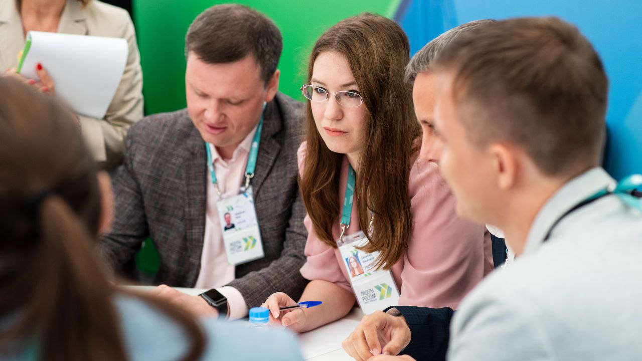 Taking part in the Leaders of Russia competition